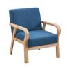 Accent Chair Side Chair Comfortable Reading Chair Wood Frame Lounge Chair for Balcony Bedroom Waiting Room Apartment Makeup Room