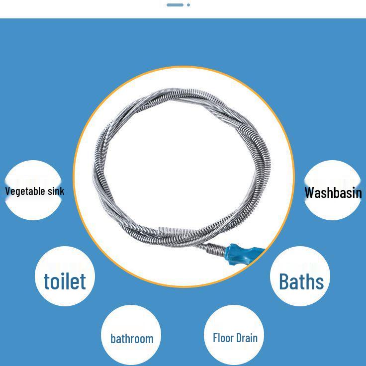 WC- und Küchenrohrbagger Handkurbelwerkzeug