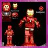 Iron Man Supererou Marvel Figurină Anime Piese de Construit Figurină de Acțiune Model Periferic Colecție Accesorii Artizanat Jucării Cadou Copii