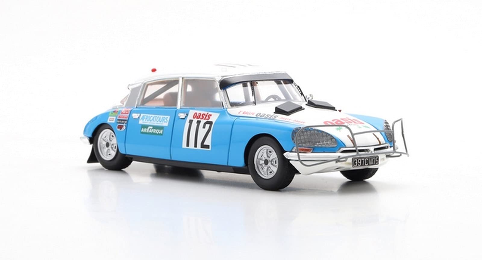 

Spark Citroen DS23 1980 Ралли 1/43 Париж-Дакар #112 C.Delles/J-P.Lamy/A.Biron