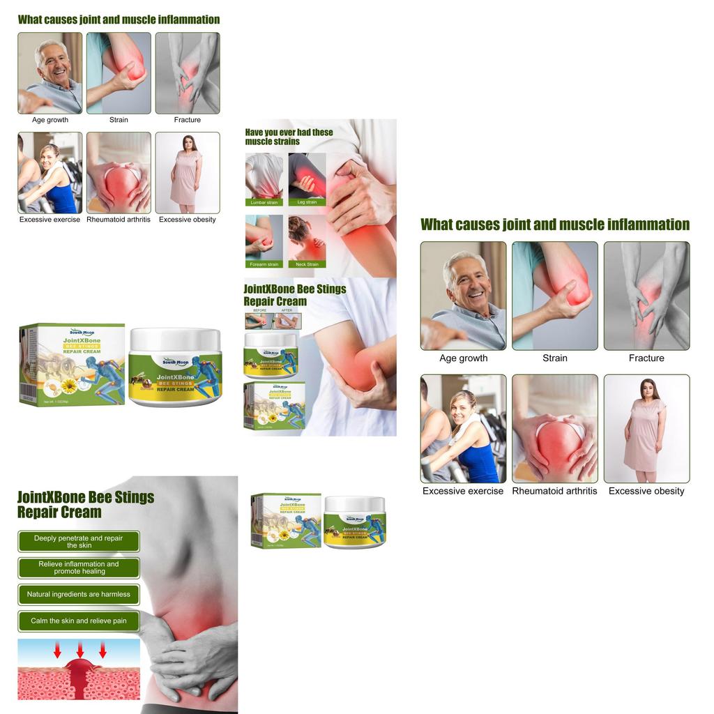South Moon Joint Repair Cream Soothing Relief For Neck Knees Wrists And Daily Massage Care