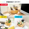 MEEDEN Pen Holder, Bamboo, 360-Degree Rotation, Desktop Pen Holder, Pen Rack, Pen Stand, Tool/Brush Storage, Stylish, Multifunctional, Convenient, Lar