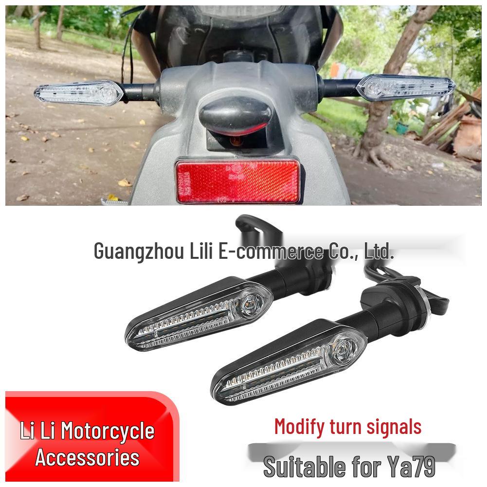 Compatible LED Turn Signals for Yamaha R1, R6, R125, R3, R25, R15, R7, MT09 (Front & Rear)