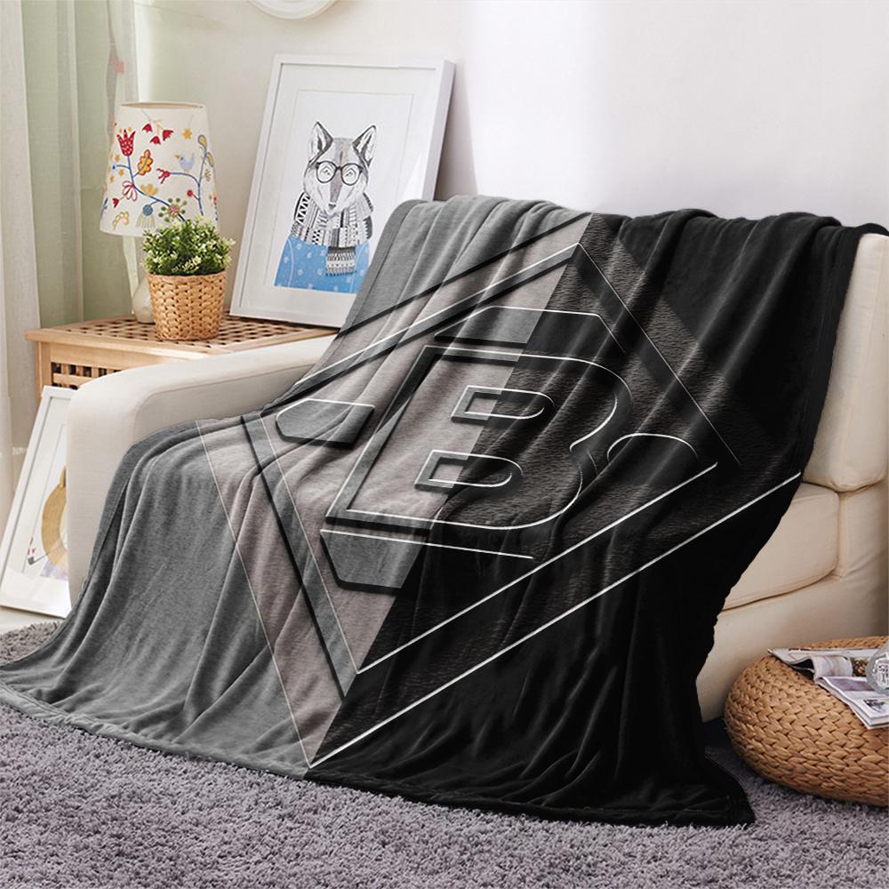 1pc Borussia Print Flannel Blanket, High quality Comfortable for All Seasons, Home Decor, Warmth and Comfort, Perfect for Christmas Gifts16