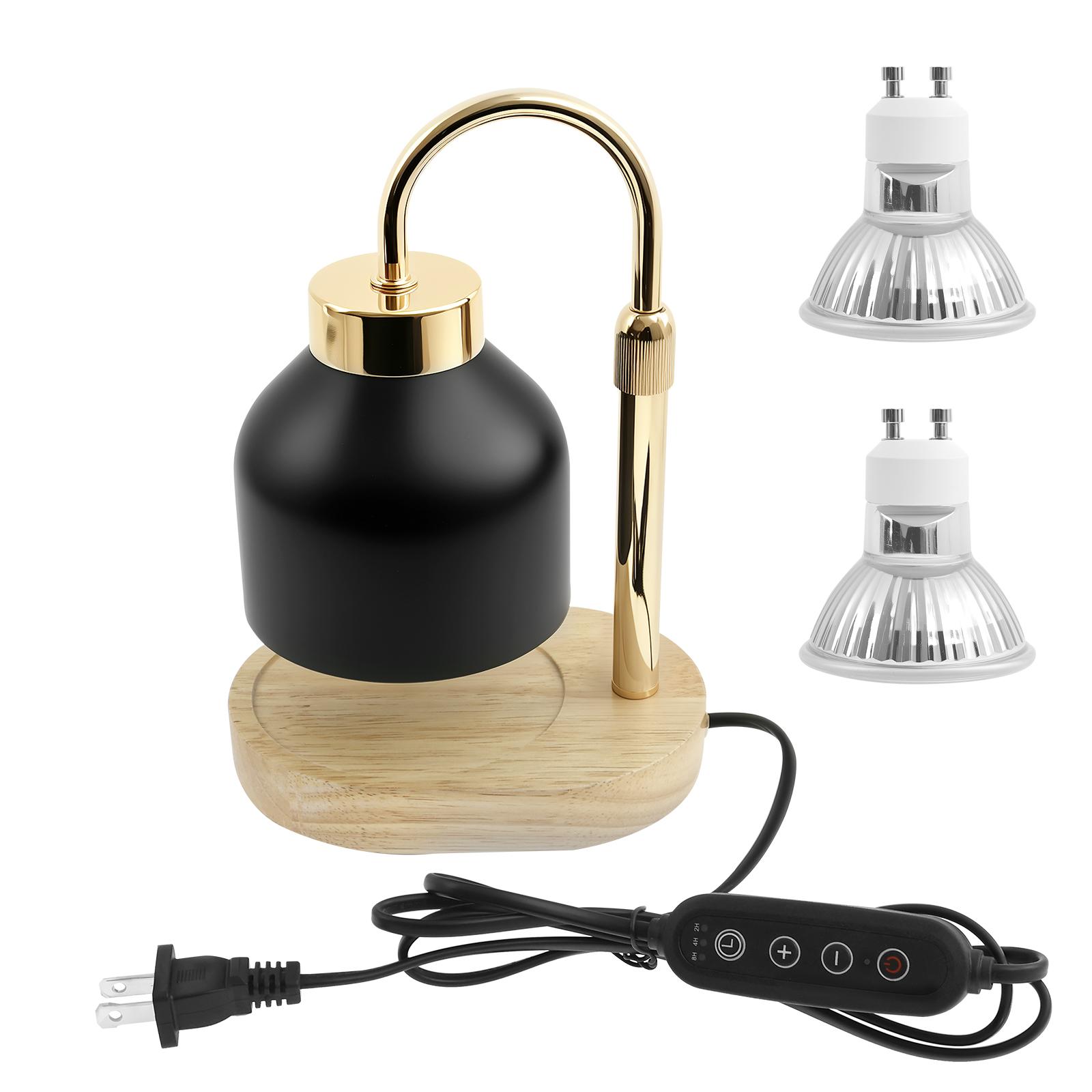 Candle Warmer Lamp Decorative Electric Wax Melter Lamp Adjustable Wax Warmer Ambience Light Timable Candle Lamp Gifts for Mom