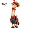 Ceremonial Money Gift Holders Giraffe Christmas Holder Ornament, Acrylic Cash Clip Hanging Decor for Unique Tree Bag Car, Cute Career Figurine,