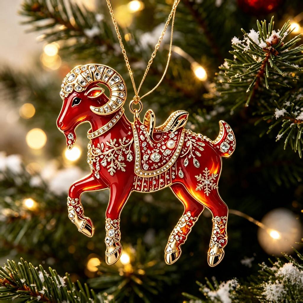 2D Acrylic Christmas Reindeer Hanging Ornament Fashion Ornament for Car Backpack Holiday Decoration For Holiday Home
