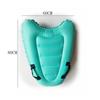 80×60cm Inflatable Bed Floating Swimming Mat Durable Water Surf Bodyboard  Adult & Kids