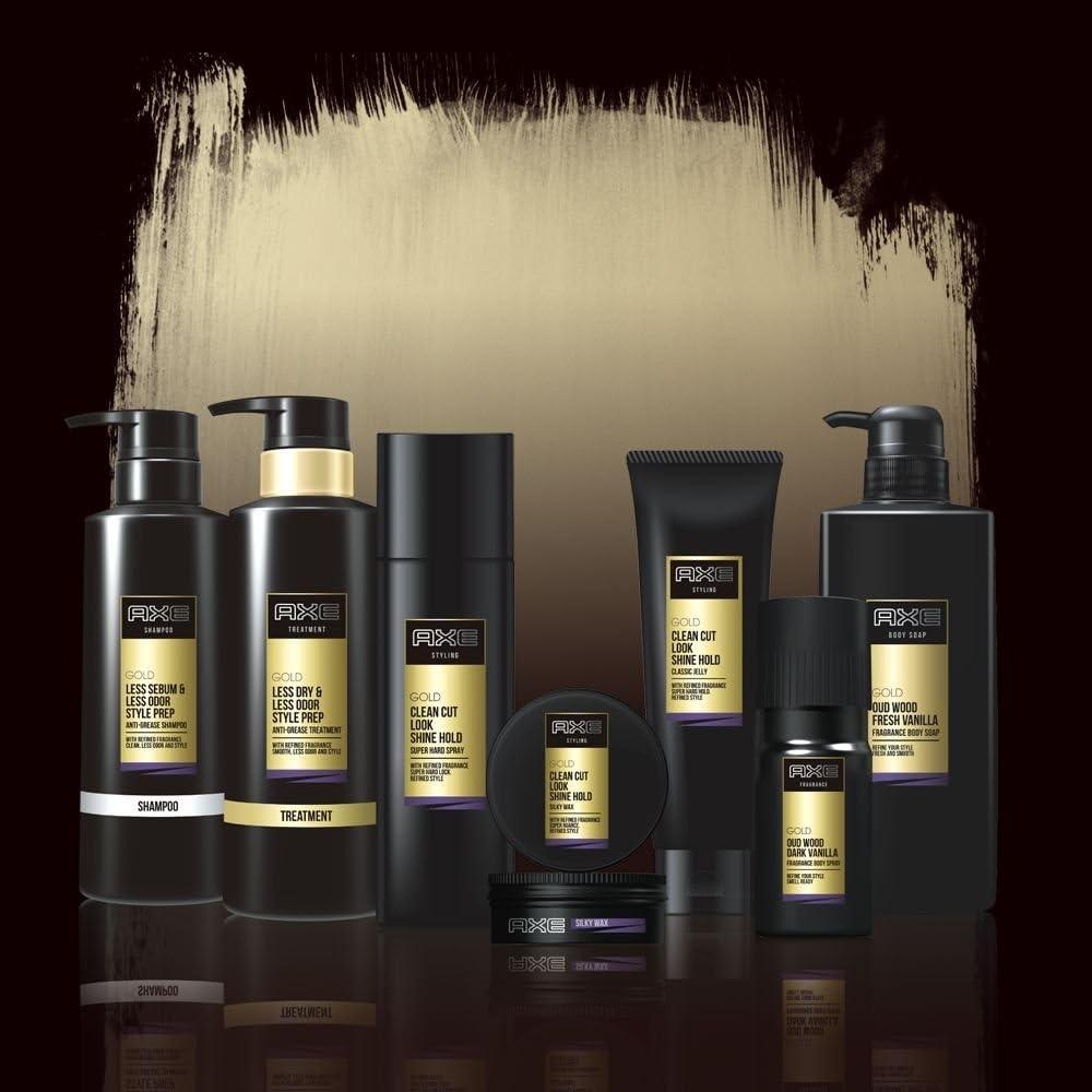 Axe Axe Gold Men S Styling Wax  tranScendental Hold  laSting gloSS  65g