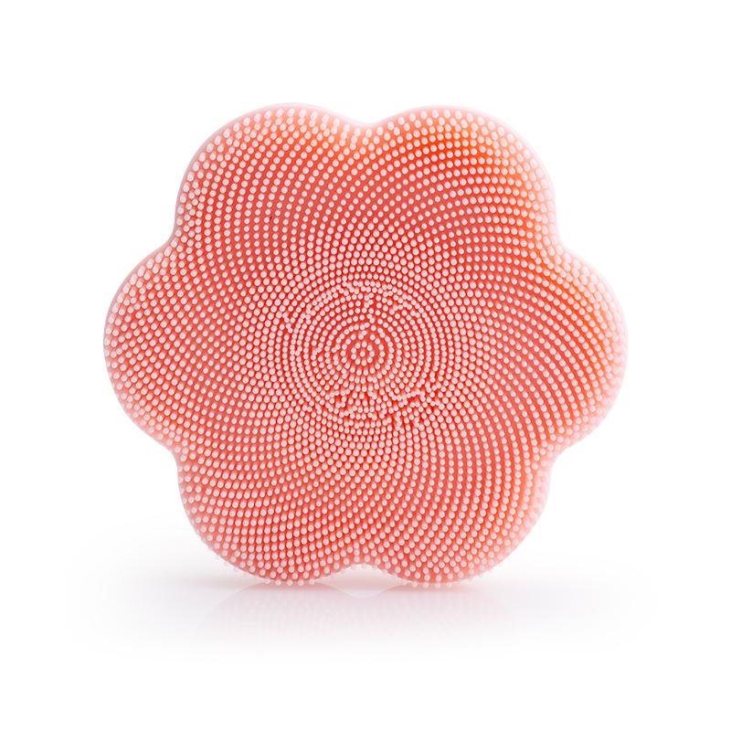 Silicone Facial Cleansing & Exfoliating Brush with Baby Bath & Massage Features
