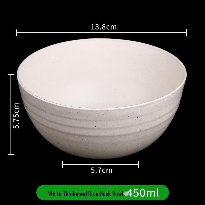 Disposable Rice Husk Bowls (50 Count)