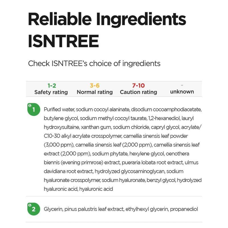 Isntree - Green Tea Fresh Cleanser
