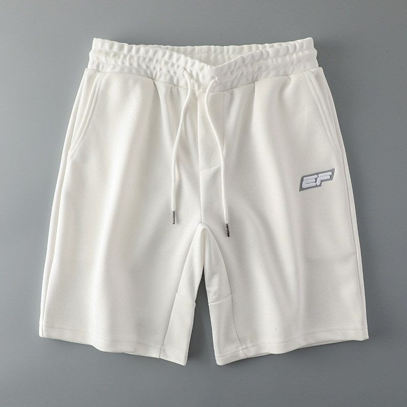 Knit Casual Sports Shorts Men's Summer Air-Permeable Beachwear Men's Pants Running Workout Cropped Pants Export Men's Trousers
