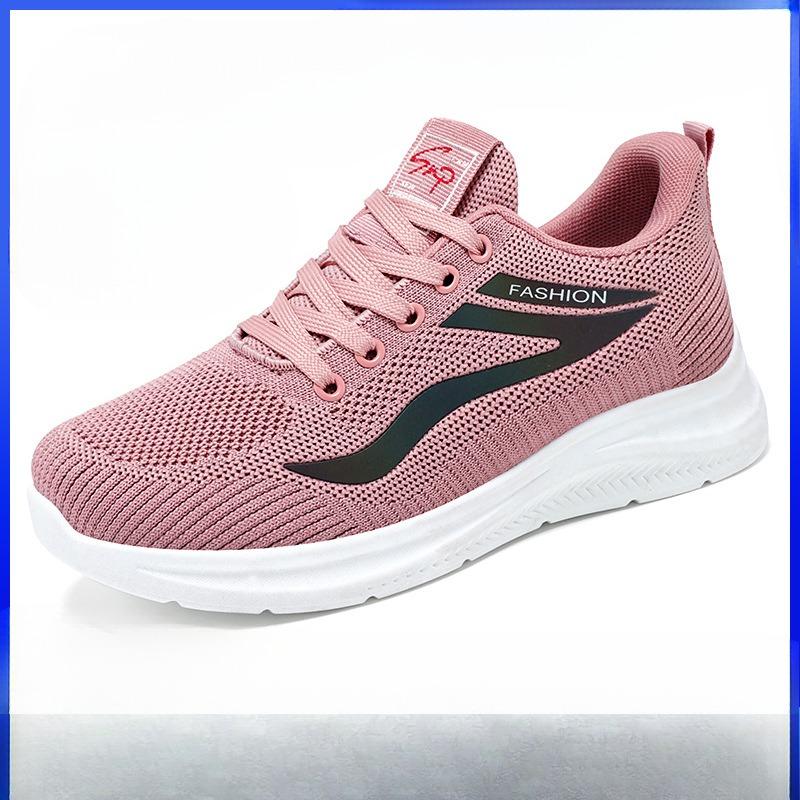 Sports Shoes Breathable Women's Shoes Soft-soled Casual Shoes Shallow Opening Versatile Single Shoes