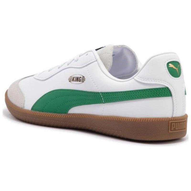 Puma King 21 IT Indoor Football Boots Men White Green 106696-07
