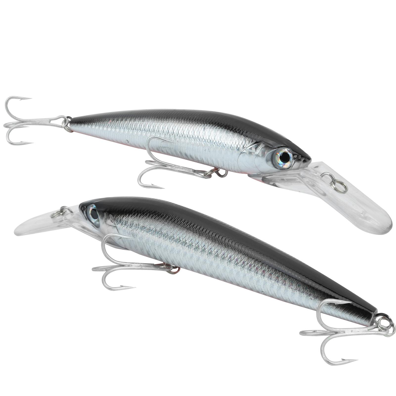 

2 шт. Пластиковая искусственная имитация глубоководного воблера Приманка Рыболовный аксессуар 4#