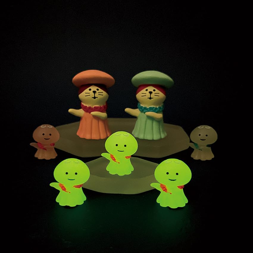 Decor Corporation concombre Dancing Little Jellyfish Glow in the Dark Size Approx. W2 D1.8 H2.4 ZSV-38070D