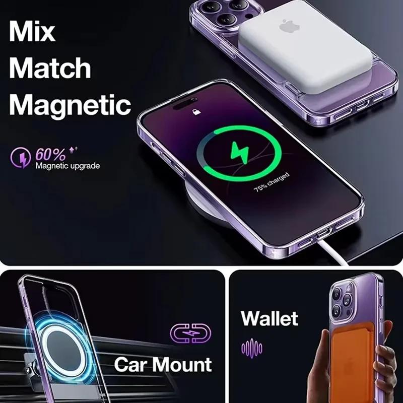 Magnetic Case For ZTE Nubia Z60 Ultra Wireless Charging Back Cover Case for Z60 Ultra