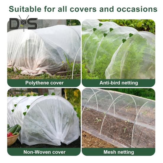 25/36/50Pcs Plant Support Piles Easy Installation Ultra-Fine Garden Stakes Rust-resistant Garden Pillars Home Garden Supplies