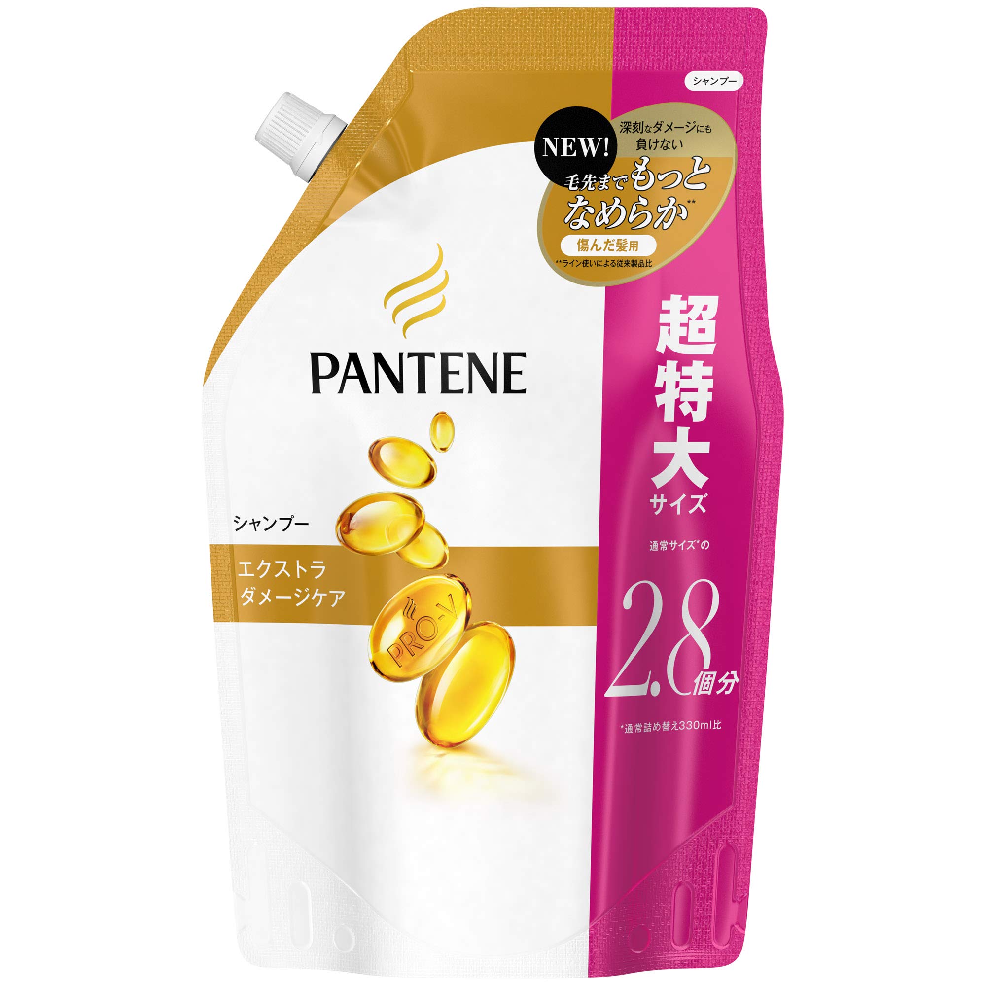 

Pantene Shampoo Extra Damage Care Refill Extra Large 950mL