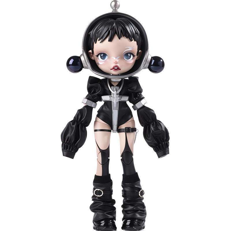 New POP MART 1 6 Skullpanda Dark Star Trendy Figures 24.5cm PPMT-2407-0084