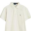 Polo Ralph Lauren Logo Embroidered Slim Fit Straight Cut Short Sleeve Polo Shirt Men Tops Beige 710557752-031
