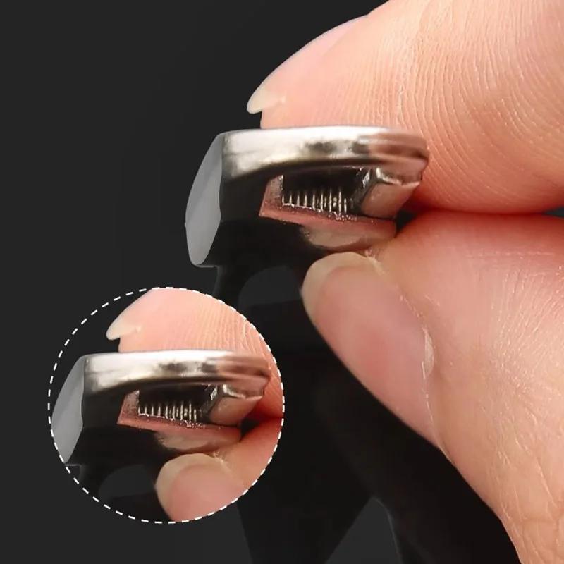 Universal Zipper Puller Replacement Instant Repair Zipper Head Kit Travel Bag Suitcase Wallet DIY Sewing Metal Zipper Sliders
