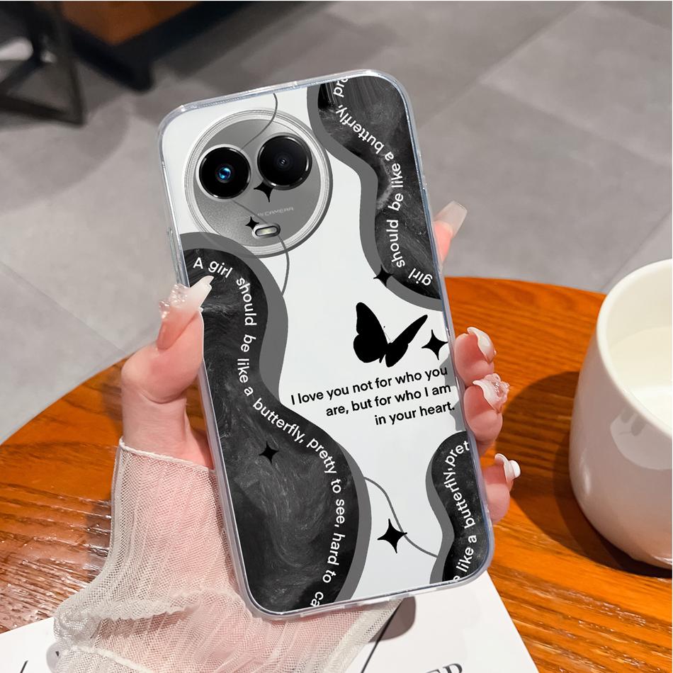 

For Realme 11 Pro Plus 4G 5G Phone Case Exquisite Soft Slim Silicone Transparent Anti Drop Back Cover For Realme11 11Pro+ Funda Realme 11 Pro Plus