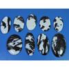 355Cts. Natural Zebra Jasper Oval Shape Cabochon Loose Gemstone 09 Pcs Lot C-2459