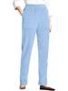 Women's Autumn/Winter Corduroy Elastic Waist Straight-Leg Pants