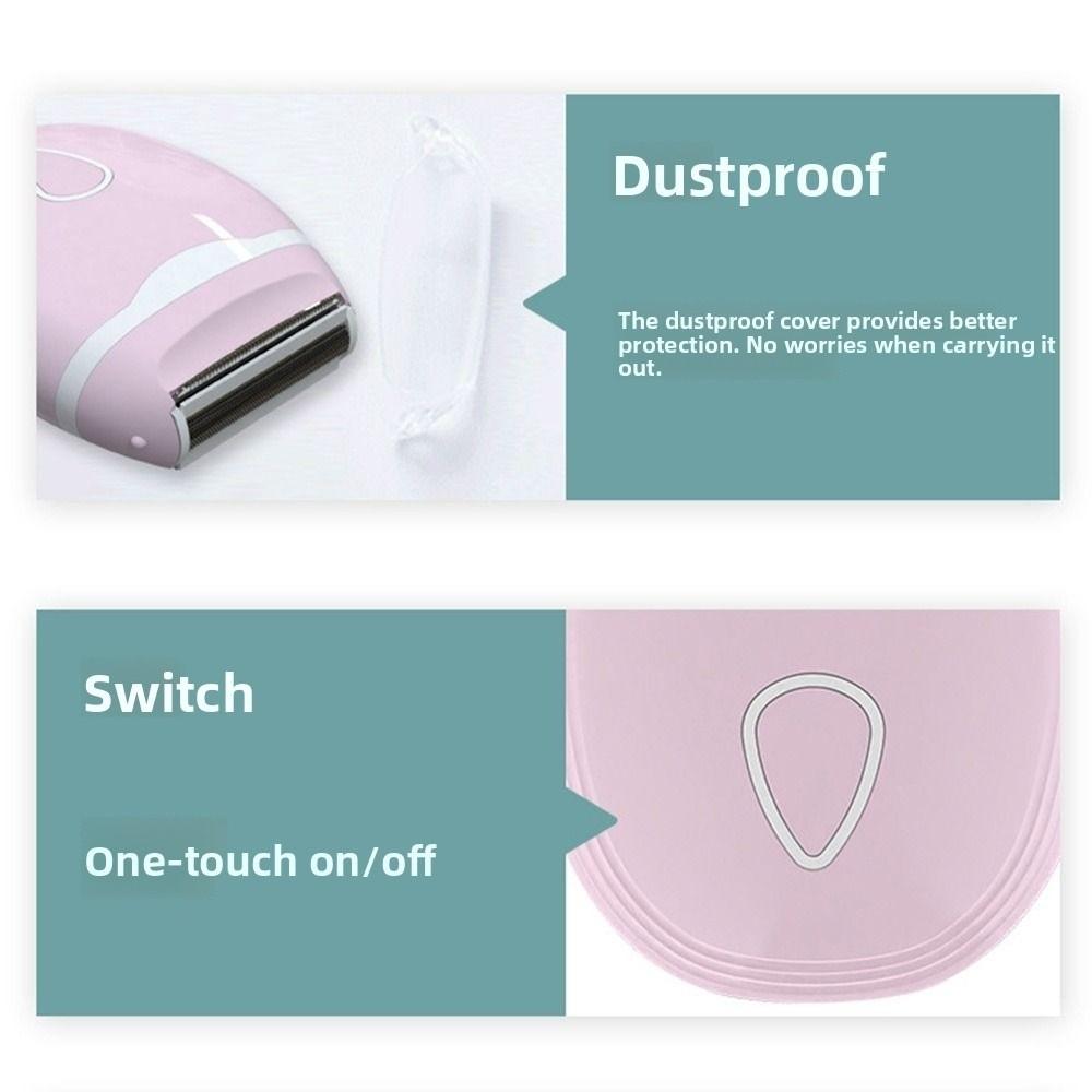Safety Painless Epilator Waterproof Electric Shaver Practical Hair Removal Machine  Legs
