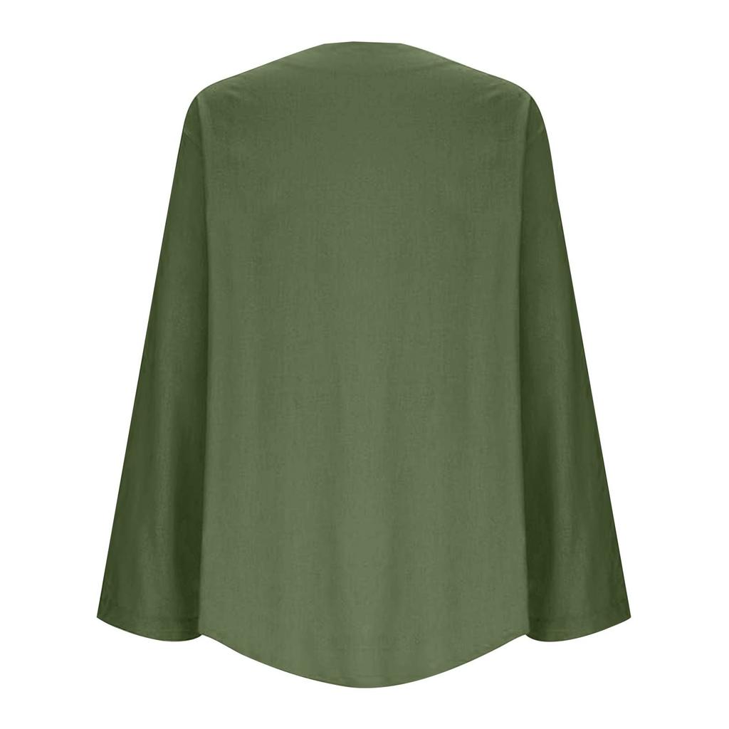 Women's  Work Casual Long Sleeve V-Neck Single Button Solid Color Coat