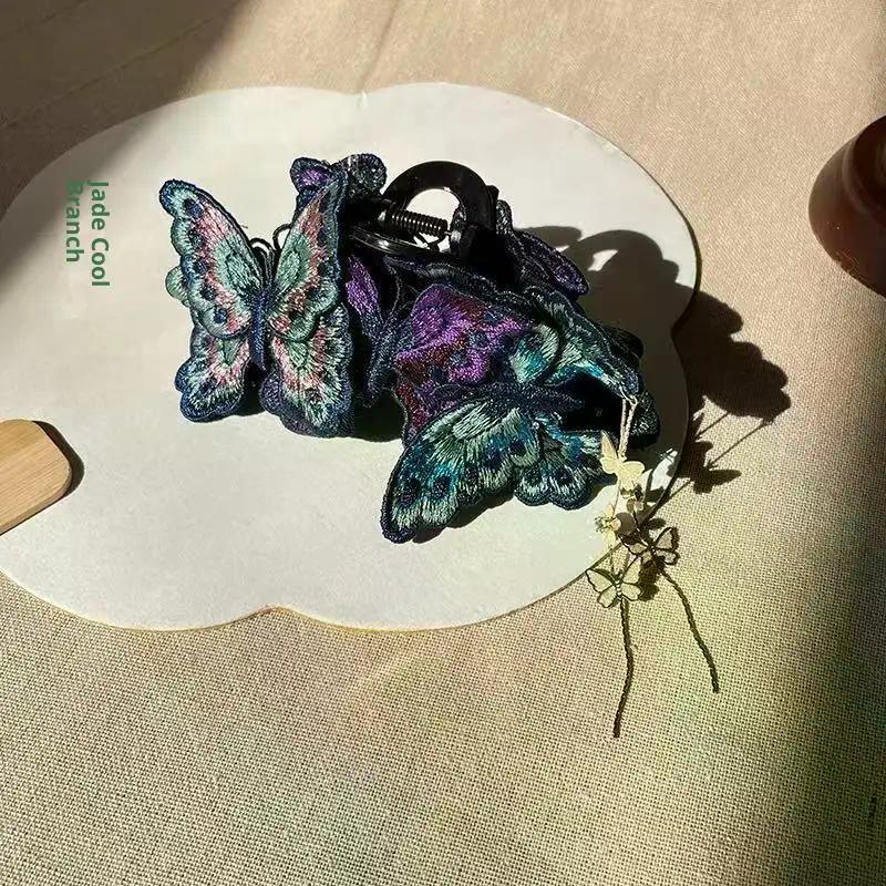 Fashion Colorful Butterfly Hair Clip Trend Hairpin Bowknot Barrette Headband For Women Girl Korea Trend Hair Accessories Jewelry