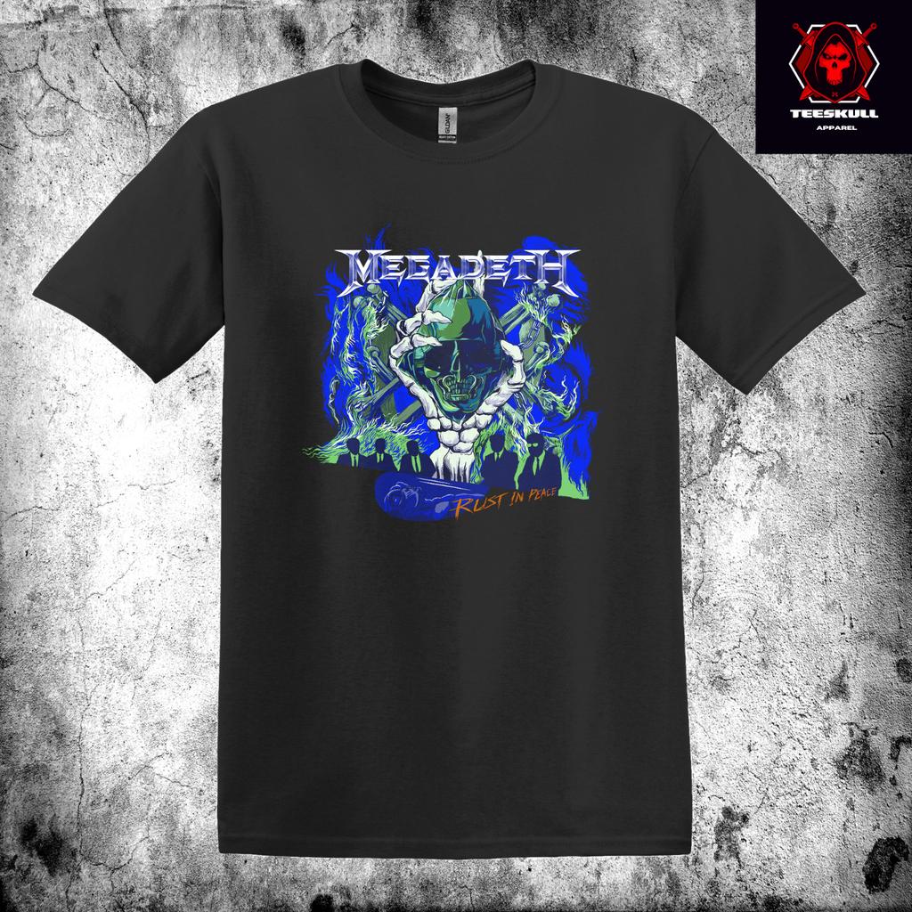 26 Megadeath Rust In Peace Heavy Metal Rock Half-Tone Unisex T-SHIRT S-3XL Unisex T-Shirt