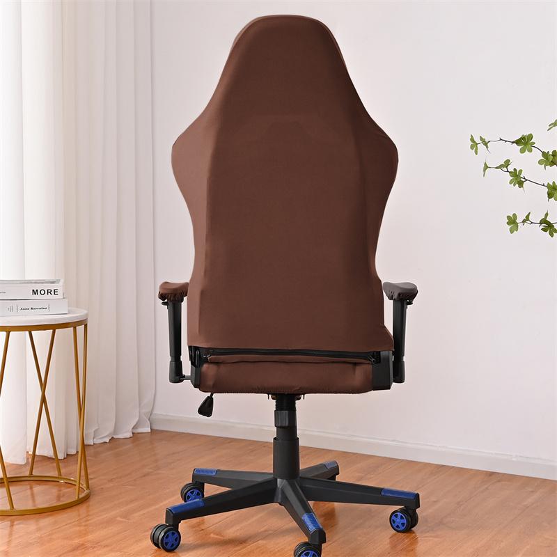 Huse pentru scaune de gaming din Spandex Huse pentru scaune de birou elastice anti-alunecare Huse elastice pentru sala de jocuri pentru fotoliu de calculator Protectie pentru scaune
