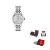 TISSOT Harbor Collection Quartz Movement Women's Watch 29mm Silver Dial Stainless Steel Case T097.010.11.038.00