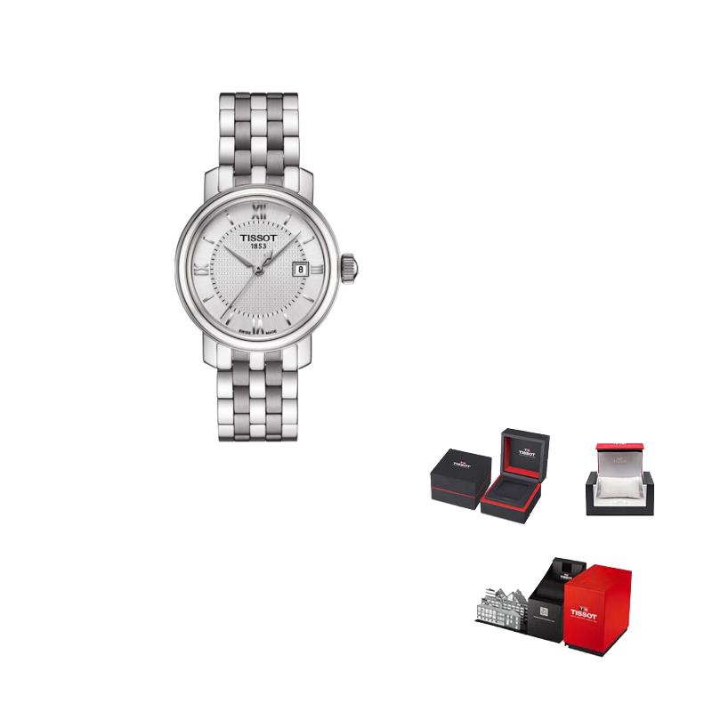 TISSOT Harbor Collection Quartz Movement Women s Watch 29mm Silver Dial Stainless Steel Case T097.010.11.038.00 Silver Dial
