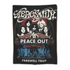 Aerosmith Farewell Tour Band Music Blanket Velvet Comfortable Super Soft Throw Blanket for Bedroom Rug Piece