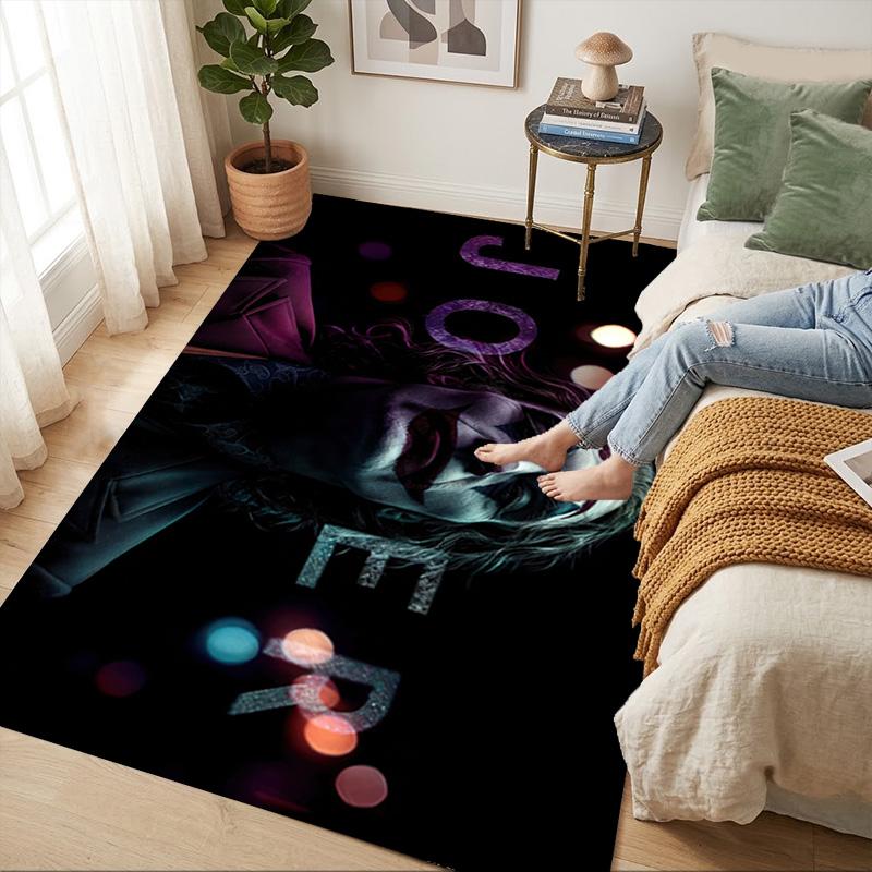 Joker Night Living Room Nonslip Area Rug Soft Carpet For Bedroom Game Playroom Sofa Office Home Decor Doormat Christmas Gift C929976