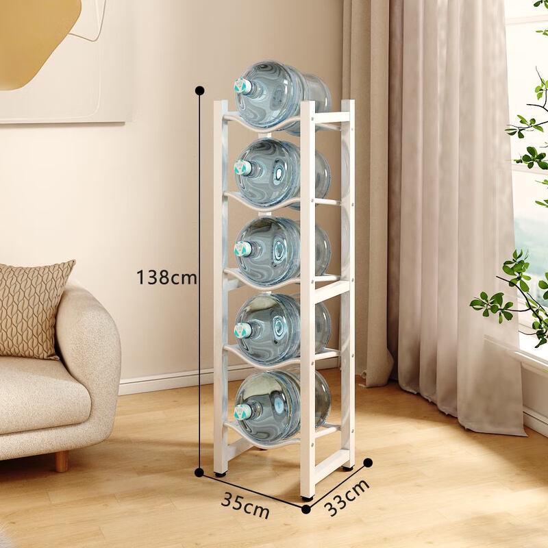 

Wooden Water Bottle Storage Rack