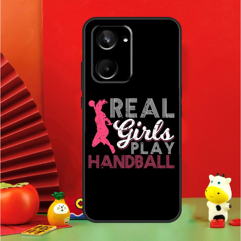 Stylish Playing Handball For Realme 15 Pro GT7 GT6 10 11 12 13 14 Pro Plus C67 C63 C61 C55 C51 C53 C35 C75 C65 Case