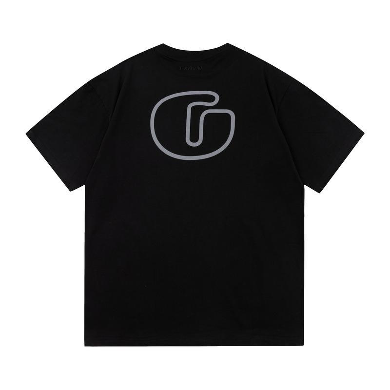 23S grenzüberschreitende amerikanische Trendmarke GALLERY DEPT gemeinsamer Buchstabendruck Kurzarm-T-Shirt Herren und Damen High Street Halbarm