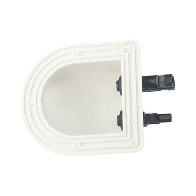 Solar Cable Gland Solar Connect Box For 2–6 Mm² Cables For Caravans 12 X 9.5 X 4cm Garden Holiday Homes Solar Double Cable Gland