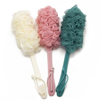 Long Handle Back Brush Soft Bath Brush Back Scrubber Exfoliating Tool Body Scrubbers for Bathroom Bath Skincare Shower Supplies