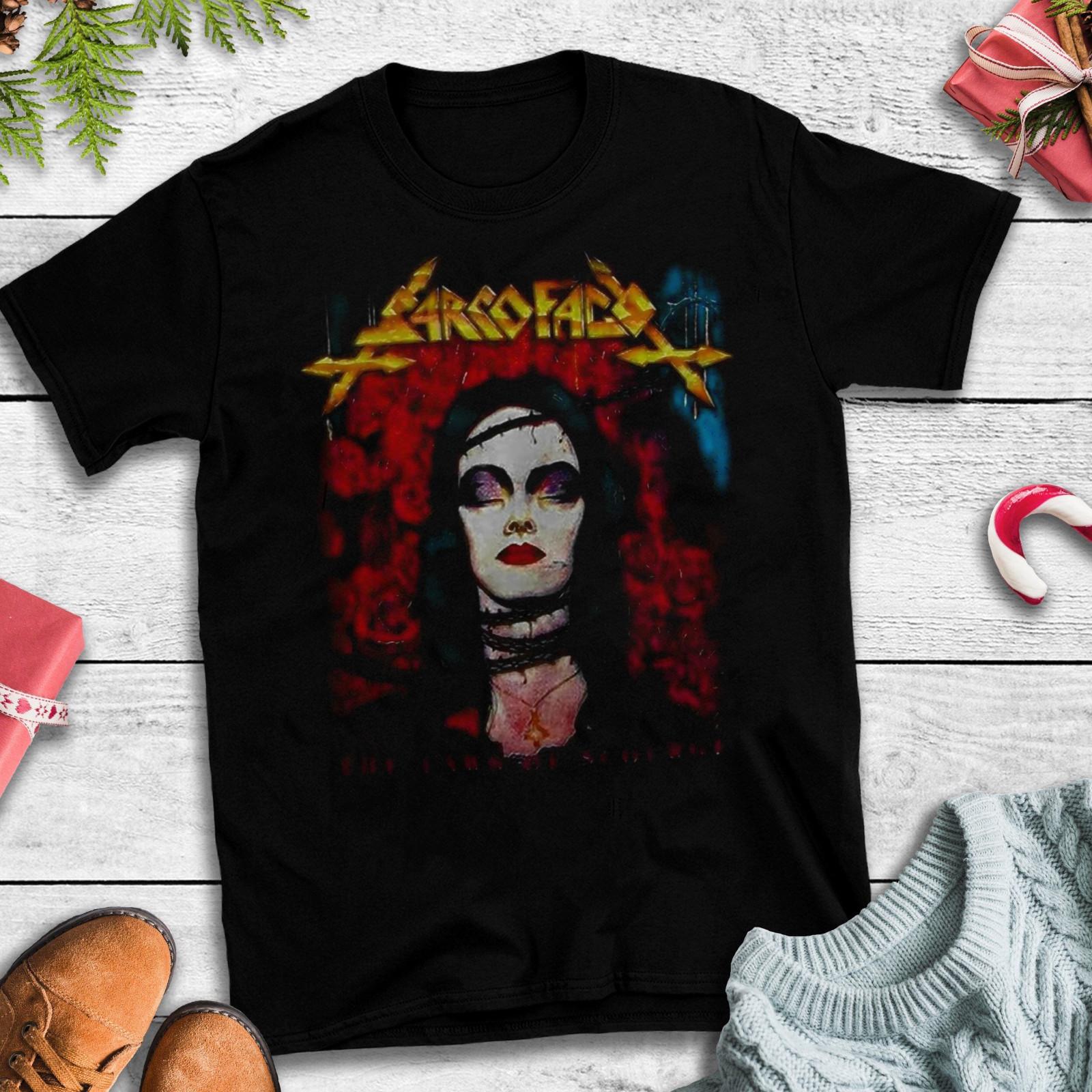 The Laws of Scourge Sarcofago Band Black Size S To 5XL Shirt BL151 L