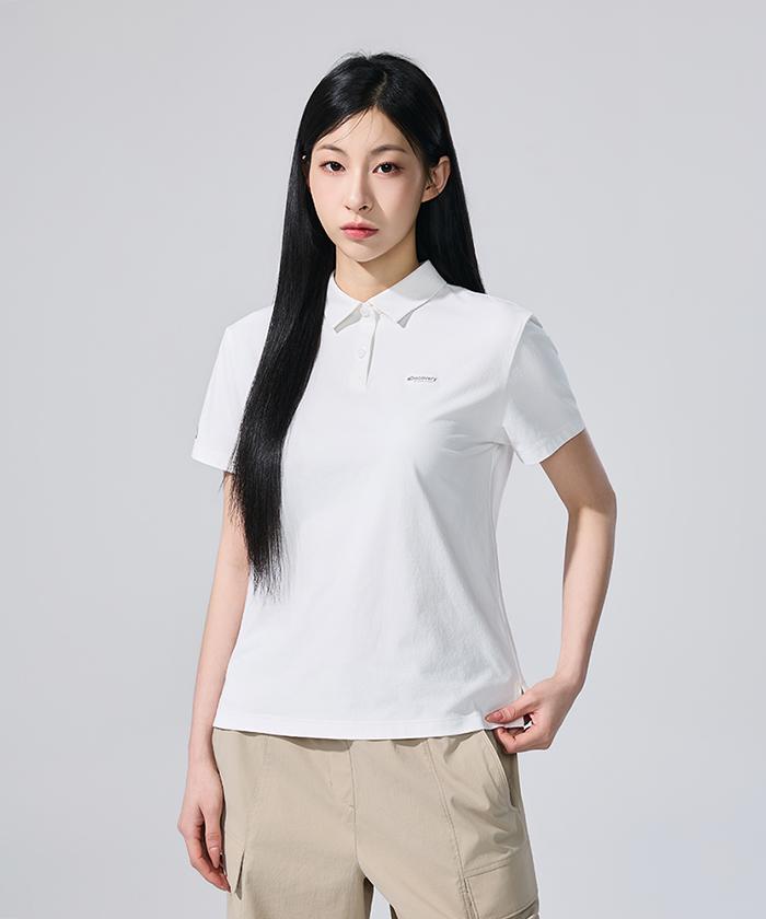 DISCOVERY EXPEDITION Women'S Basic Polo Shirt (White)