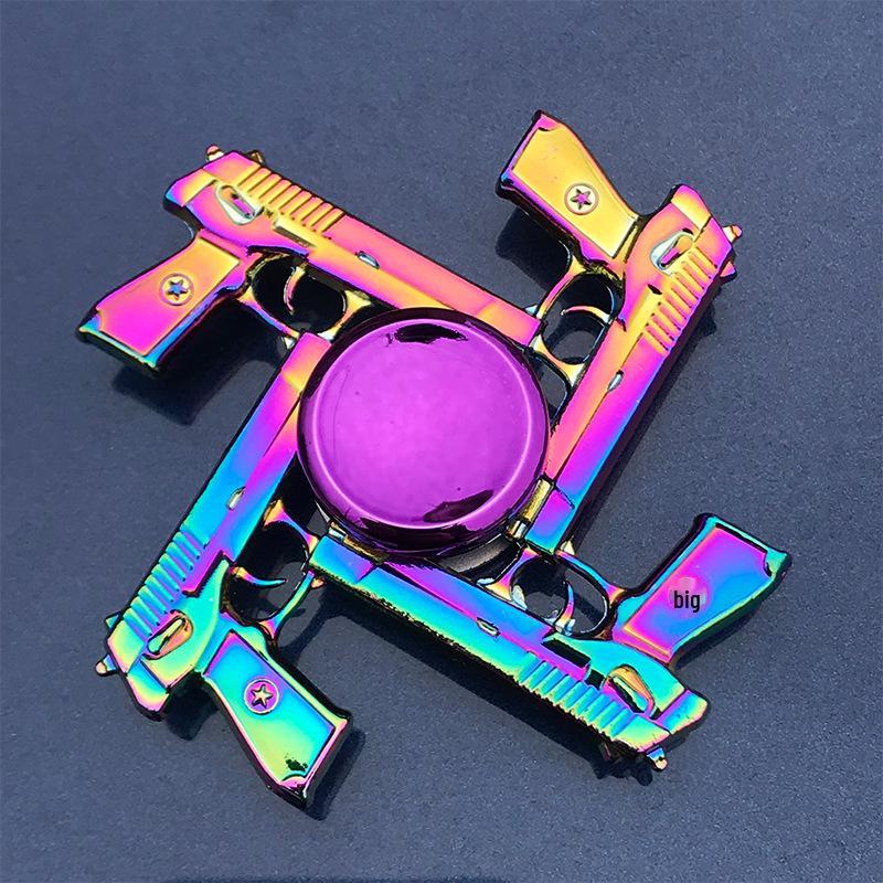 Hundred Styles Alloy Finger Spinner: Cool Decompression Toy for Kids and Students