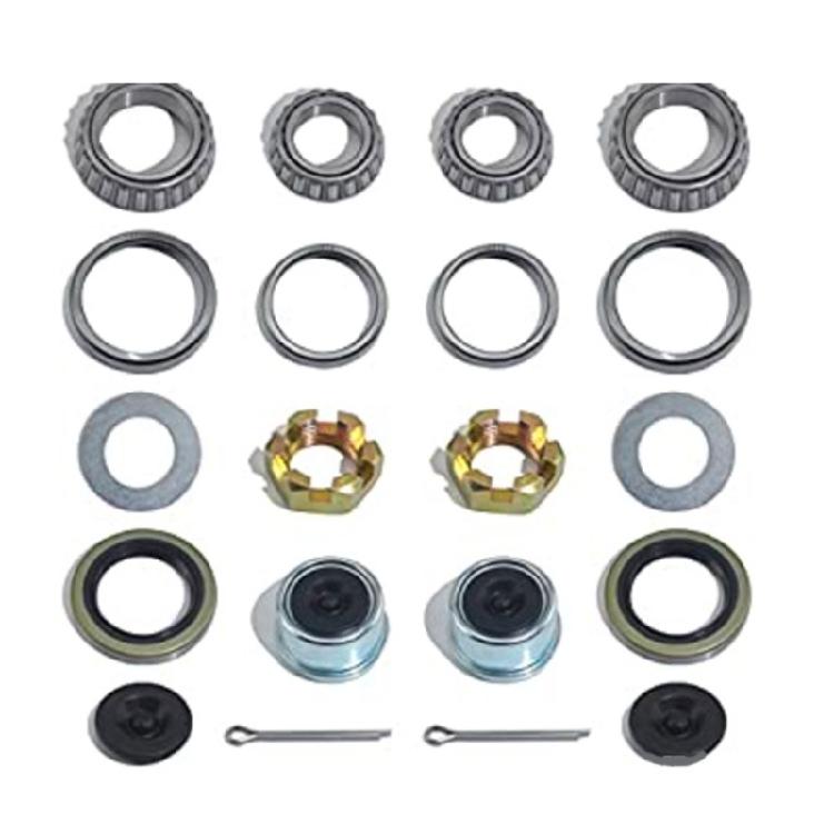 

1 1/16 to 1 3/8 Axles Trailer Wheel Hub Bearings KitSeal Dust Cover Cotter Pin 1