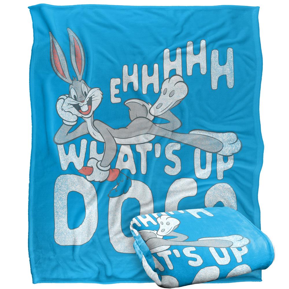Looney Tunes Whats Up Doc Bugs Bunny Blanket