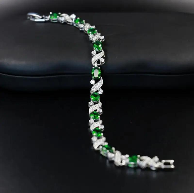 Fashion Crystal Gem Bracelet Temperament Elegant Charm Bracelet Jewelry Gift for Women
